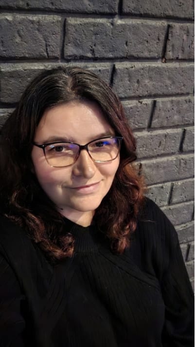Portrait of Dunja Lewis, founder of Walking in Wisdom.